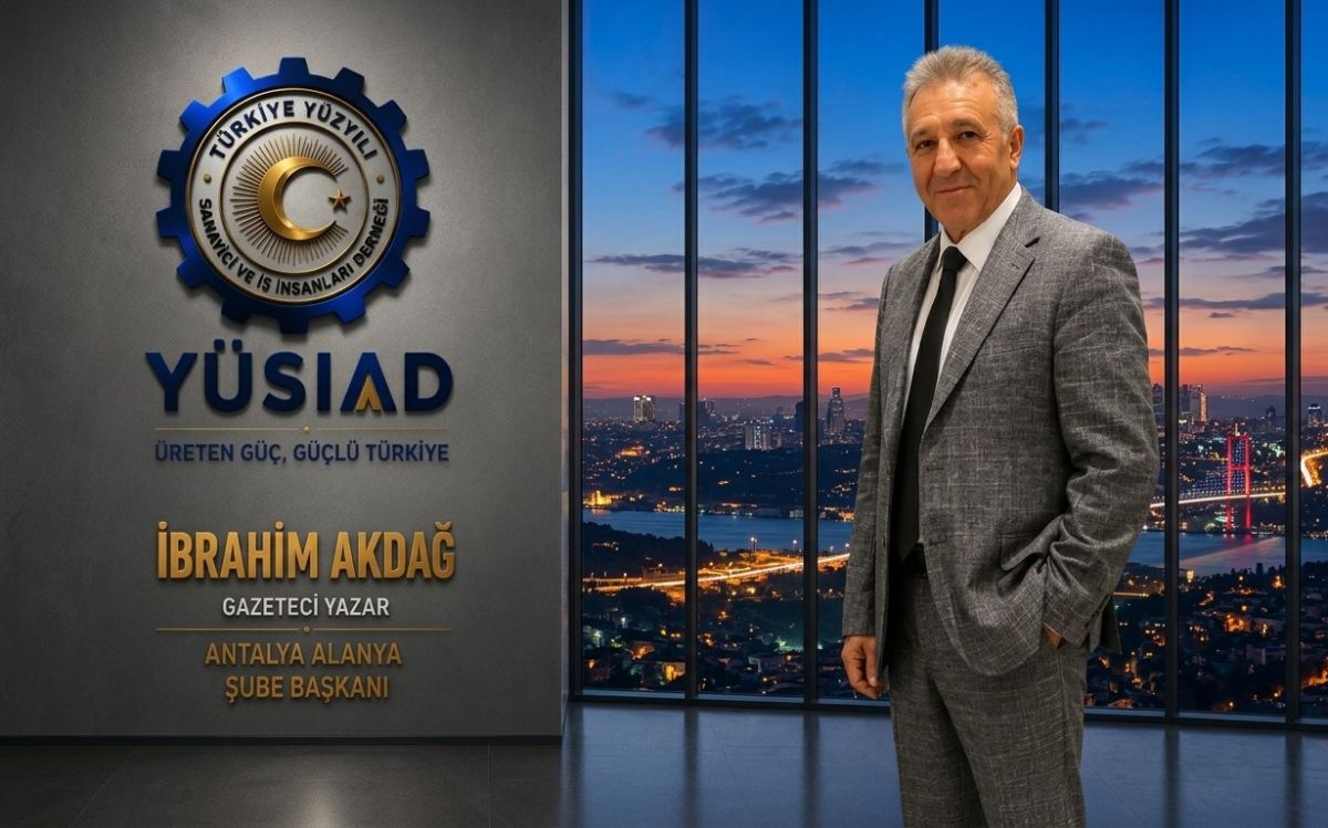 İbrahim Akdağ, YÜSİAD Antalya Alanya Şube Başkanı Oldu