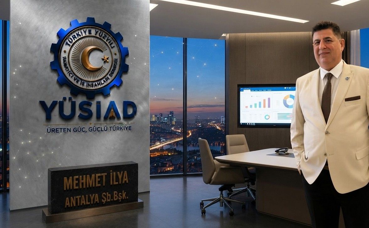 YÜSİAD Antalya Şubesi’nde Mehmet İlya Dönemi Başladı